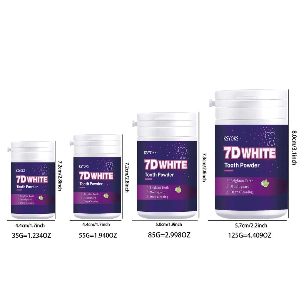Tooth powder, brightening teeth, oral protection, deep cleaning, fresh breath