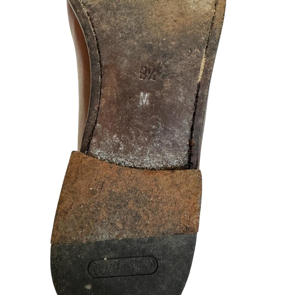 COLE HAAN Horsebit leather loafers Brown leather Women Used