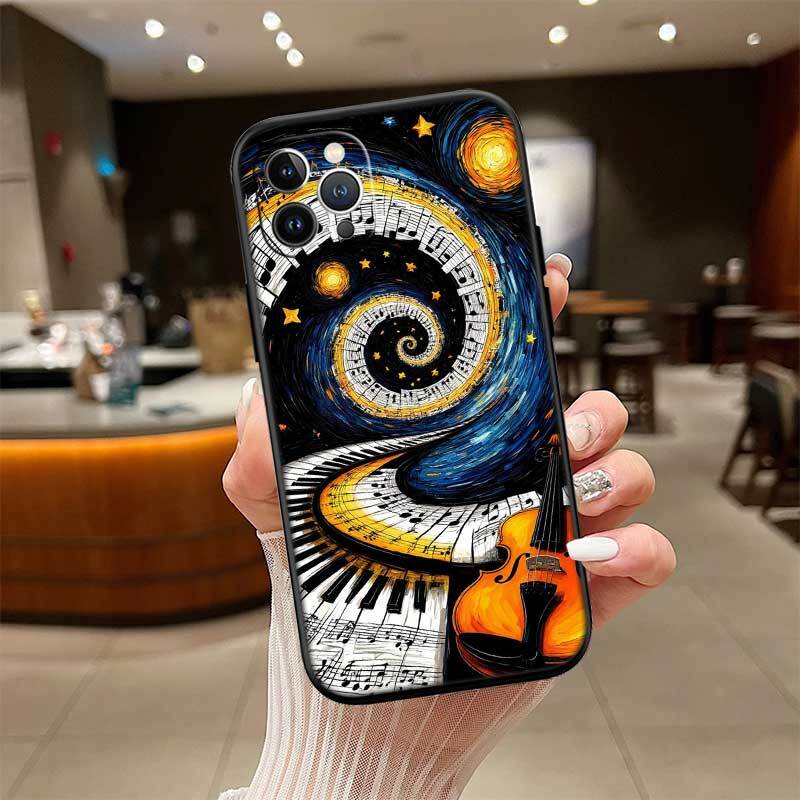 Starry Night Van Gogh Phone Case for Redmi Note 12 12S 12C 13 13C 13R 14 14S 14R 14C 11A 13X A3 A3X A4 A5 Pro Max Plus