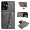 PU Leather Wallet Phone Case for Xiaomi 11T Pro,11T Multiple Card Slots Dual Metal Button Closure Shockproof Full‑Body Protective Cover