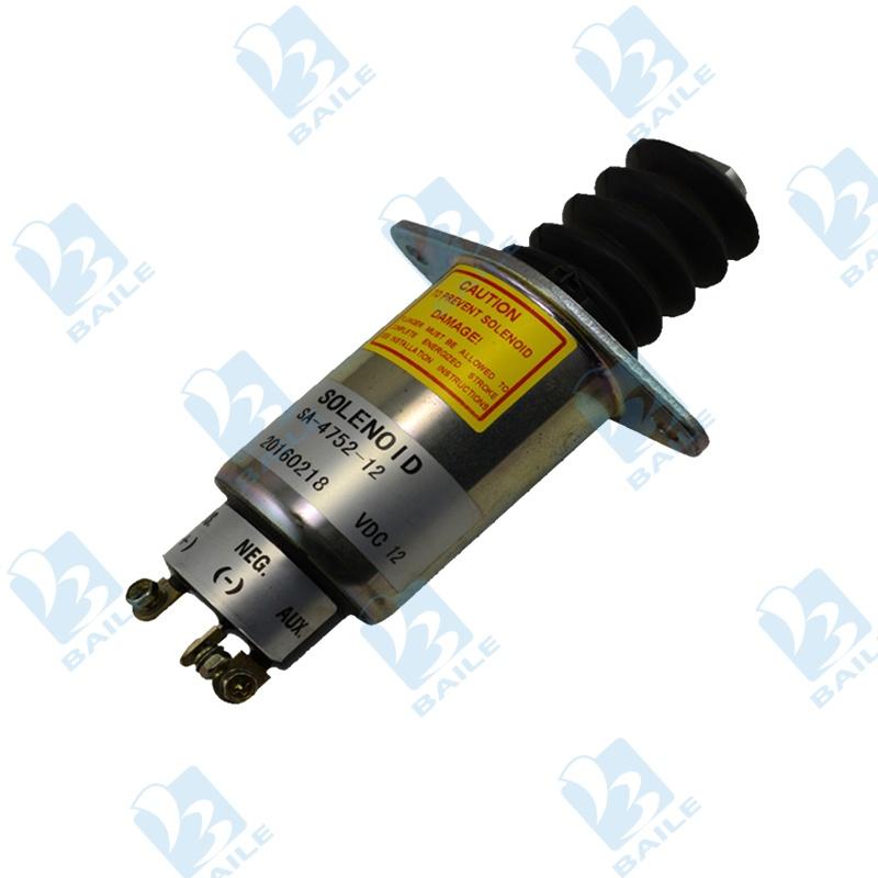 SA-4752-12 Fuel Shut Off Solenoid 12V Engine Machinery Parts Stop Solenoid Control Valve