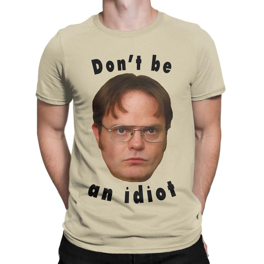 The Office Dwight Falsches T-Shirt Für Unisex Unisex Bedruckte T-Shirts Baumwollkleidung