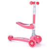 Mpouka Blinkender Faltbarer 3-Rad Kinderroller