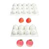 Mehrere Hohlräume Litschiform Silikon Mousse Kuchenformen Für Künstlerische Desserts Schokolade Und Einfaches Entformen Backzubehör