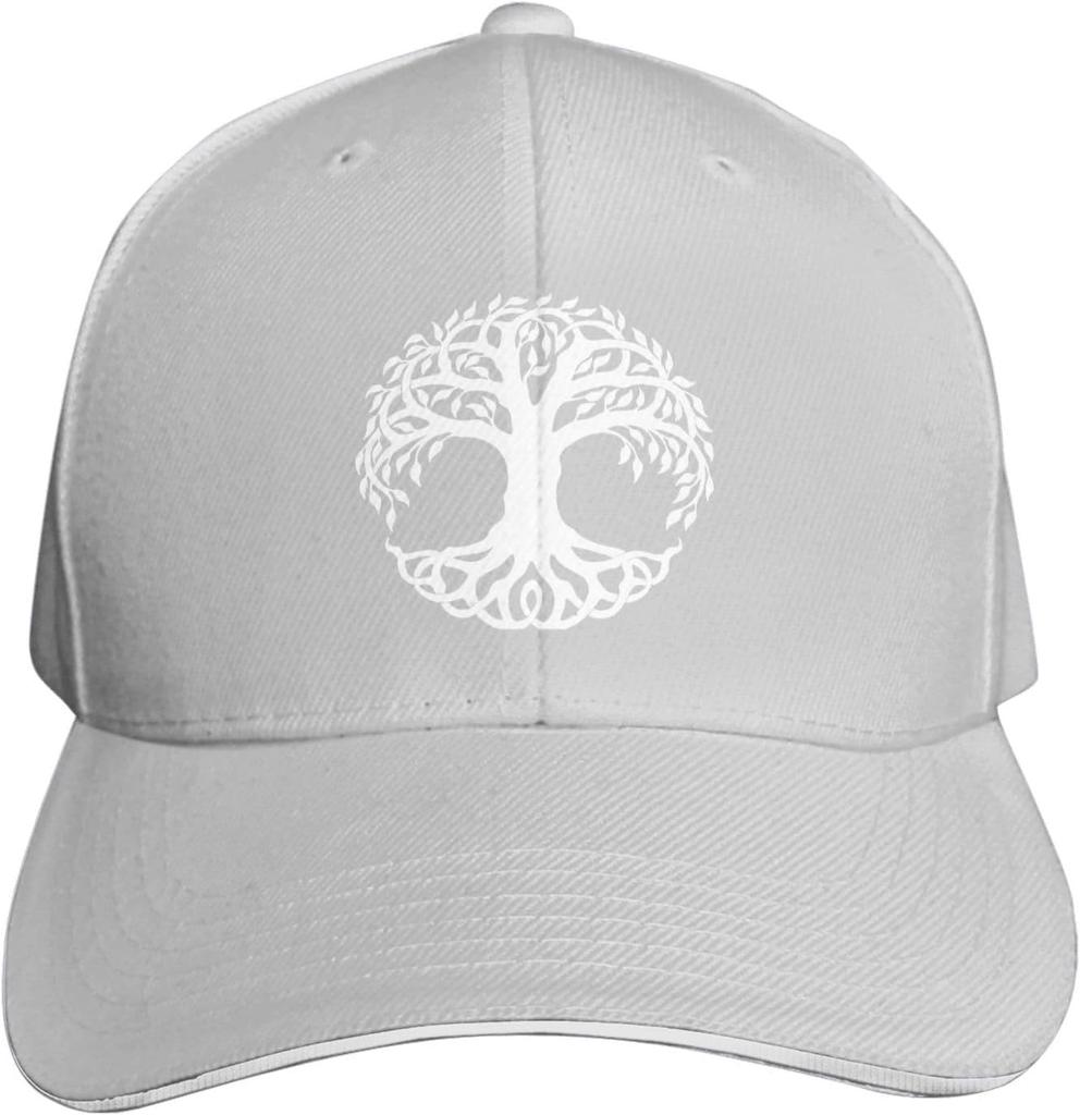Celtic Tree of Life Baseball Cap Polyester Adjustable Curved Brim Casual Dad Hat for Adults