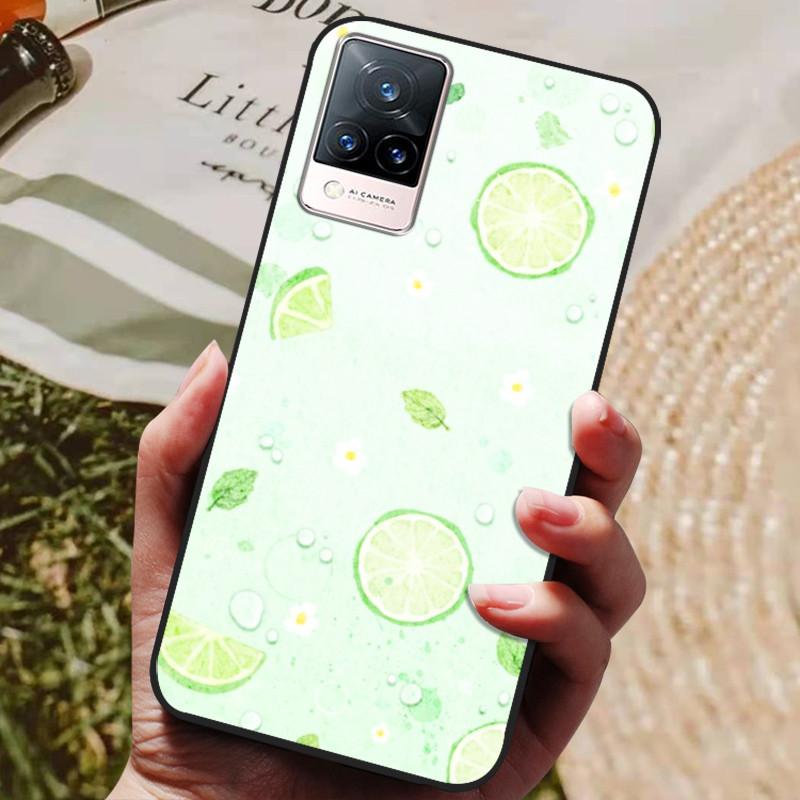 For Vivo V21 5G Case V 21 Silicon Back Cover Phone Case for Vivo V2050 VivoV21 5G Cases Soft Bumper Coque for Vivo V21 5G Fundas