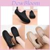 Winter Womens Fleece Lined Cotton Shoes With Rubber Sole For Daily Comfort