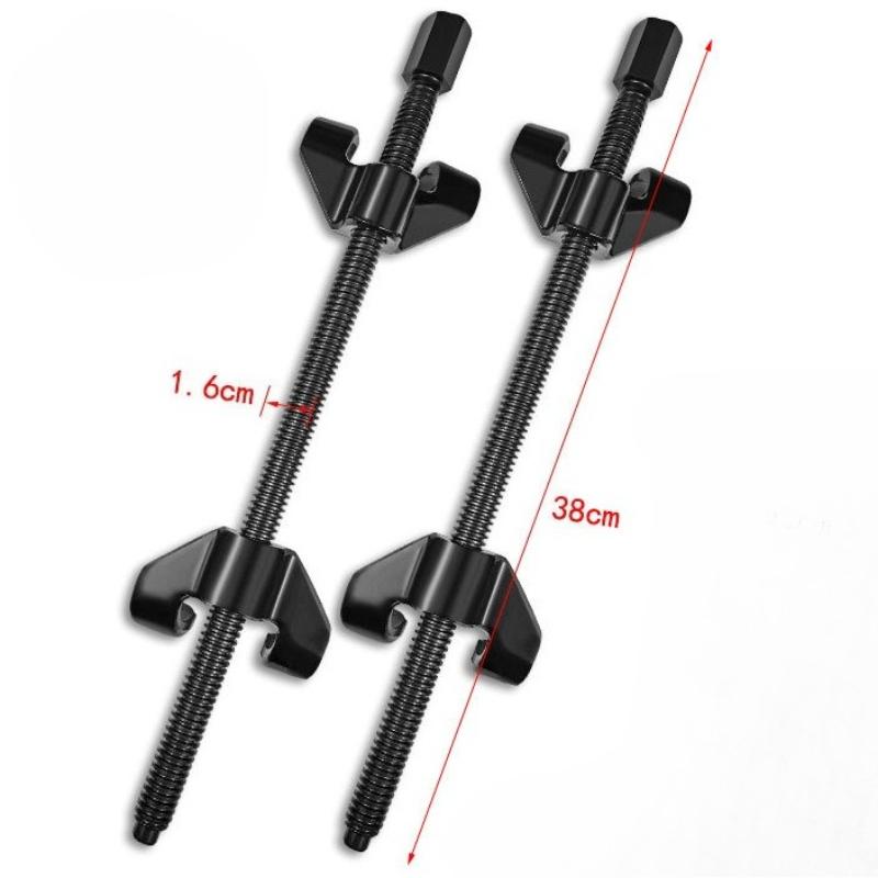 2pcs Coil Auto Spring Compressor Car Absorbers Remover Installer Tool 1/2" Drive To Compress Coil Spring Repair Hand Tools