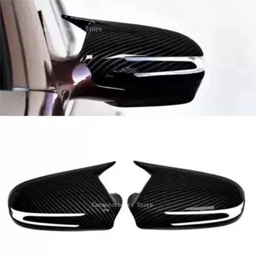 Auto Achteruitkijkspiegel Zijspiegel Kap Passend Voor Mercedes Benz W207/C207 CLS Klasse W219 R230 R171 2009-2011 Vleugelkap Achteruitkijkspiegel Behuizing Trim