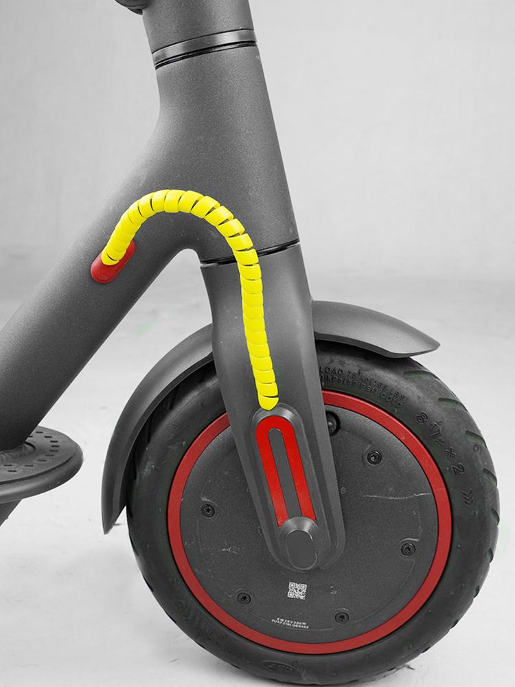 1,3m Osłony Ochronne Linii Hulajnogi Elektrycznej Odporne na Zużycie Organizer Linii Ochrona Rury Spiralna Osłona dla M365 PRO 2