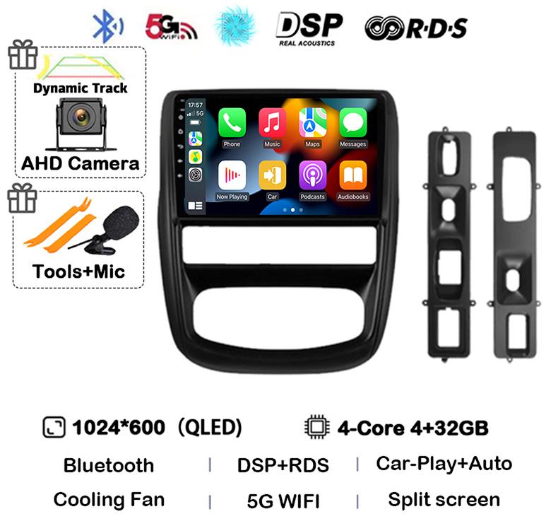 Android 14 Carplay Auto Car Radio For Renault Duster 1 2010 2011 2012 2013 2014 2015 Multimedia Video Player GPS 360 Camera 4G
