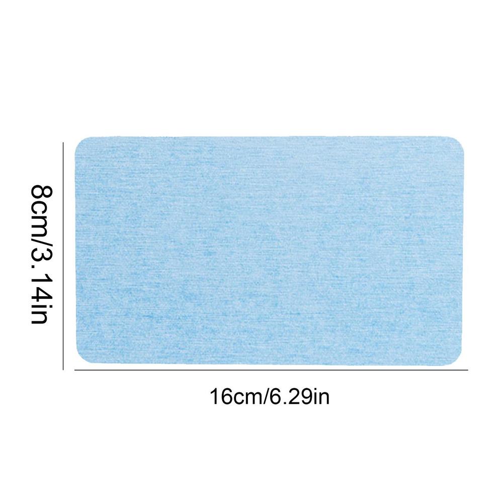 

Water Absorbent Diatomite Coasters Sink Tray Non-slip Strip Bottom Water Absorbing Stone Diatomaceous Earth Kitchen Soap Tray