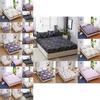 Bed Fitted Sheet Cover Without Pillowcase Floral Printed Single Double King Size