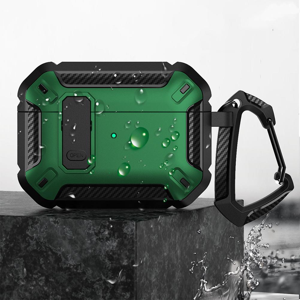 1pc Protective Case For Airpods 4 Cover Luxury Earphone Cover Case For Apple Airpods4 Air Pods Pro Shockproof Sleve With Hook