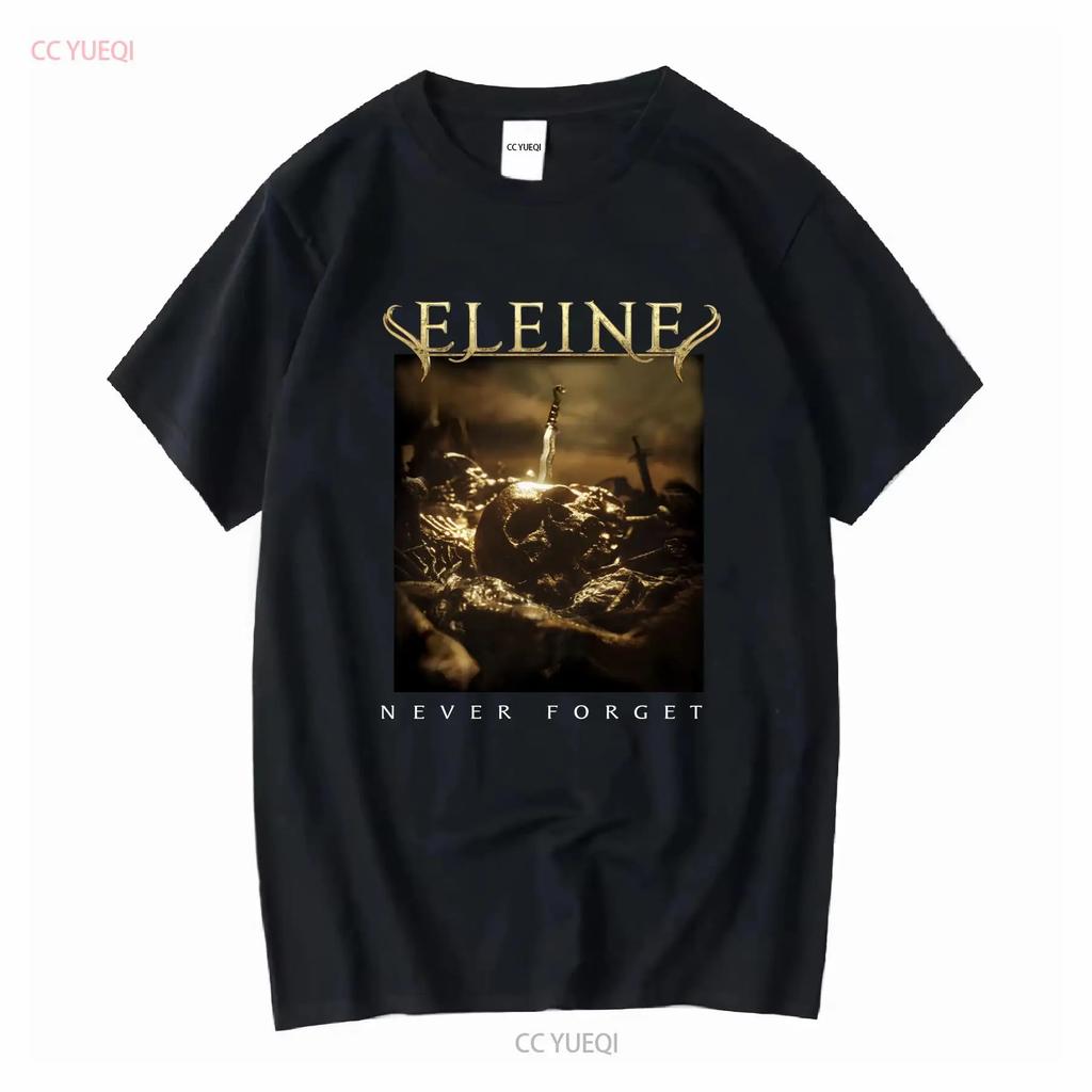Eleine Never Forget Skull Sword Graphic T-shirt