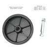 6 Inch Trailer Jack Wheel 1200LB Load Capacity High Temperature Resistance Jack Wheel Caster for RV Trolleys Trailer Jack Wheel