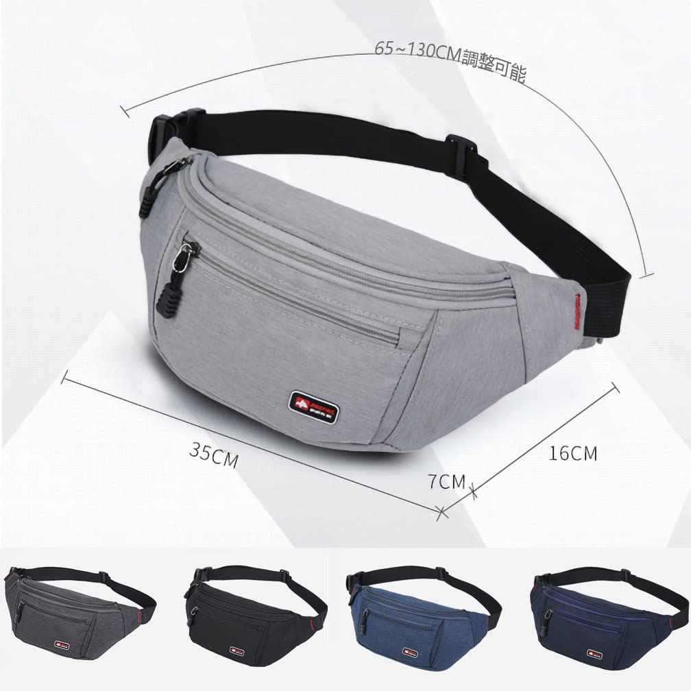 Neueins Waist Running Body Bag for Men and Pouch, Pouch, Women, Practical, Water-Repellent