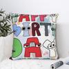 Alphabets English Cartoon Lores Pillowcase Polyester Cushion Cover Decor Villain Letters Pillow Case Cover Home Dropshipping