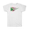 Gift T-Shirt : Burundi Flag Modern Country Expat