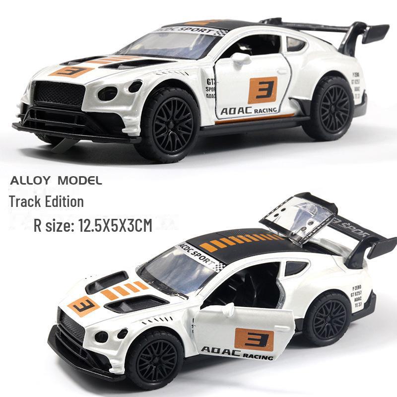 "Children's Off-Road Alloy Car Models with Open Doors - Sports Car Cake Decorations and Gifts for Boys"
