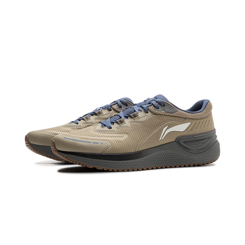 Li Ning Eazgo V2 Fabric Cushioning Abrasion Resistant Rebound Low Top Running Shoes Men's Umber ARSU049-3