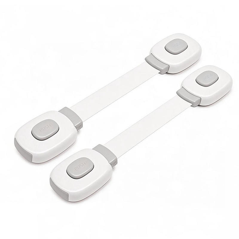 Child Lock Drawer Cabinet Door Lock Invisible Switch Baby Anti Pinch Hand Protection Adjustable Safety Locks No Damage Furniture