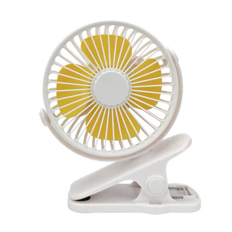 Mini Portable Ultra-Quiet USB Clip Fan: High Wind Power, Desktop-Friendly Electric Model