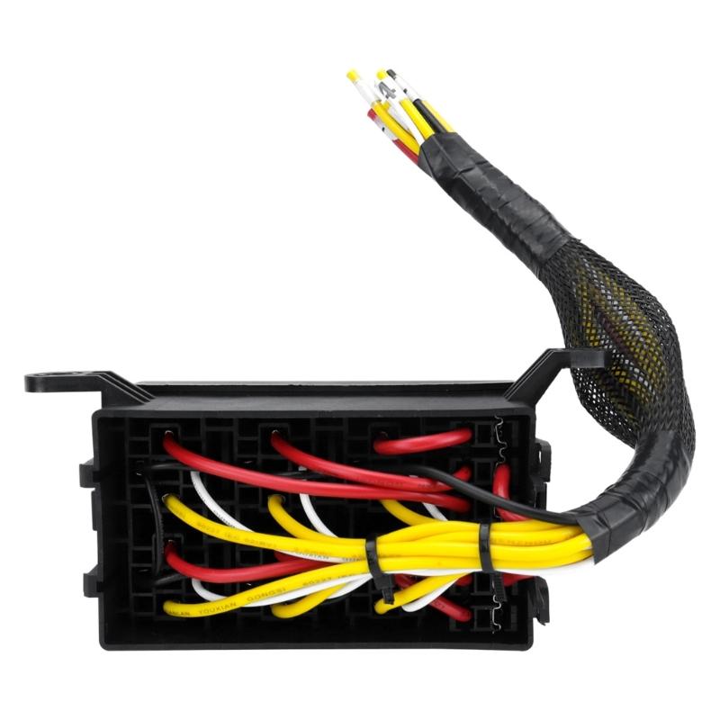 Sturdy Plastic 12V Relays Fuses Box Block with 6 Slots Convenient for Cleaning Wiring in Vehicles Daily Casual Use