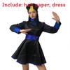 Chinese Dynasty Style Zombie Costume Set With Hat And Belt For Themed Events And Halloween