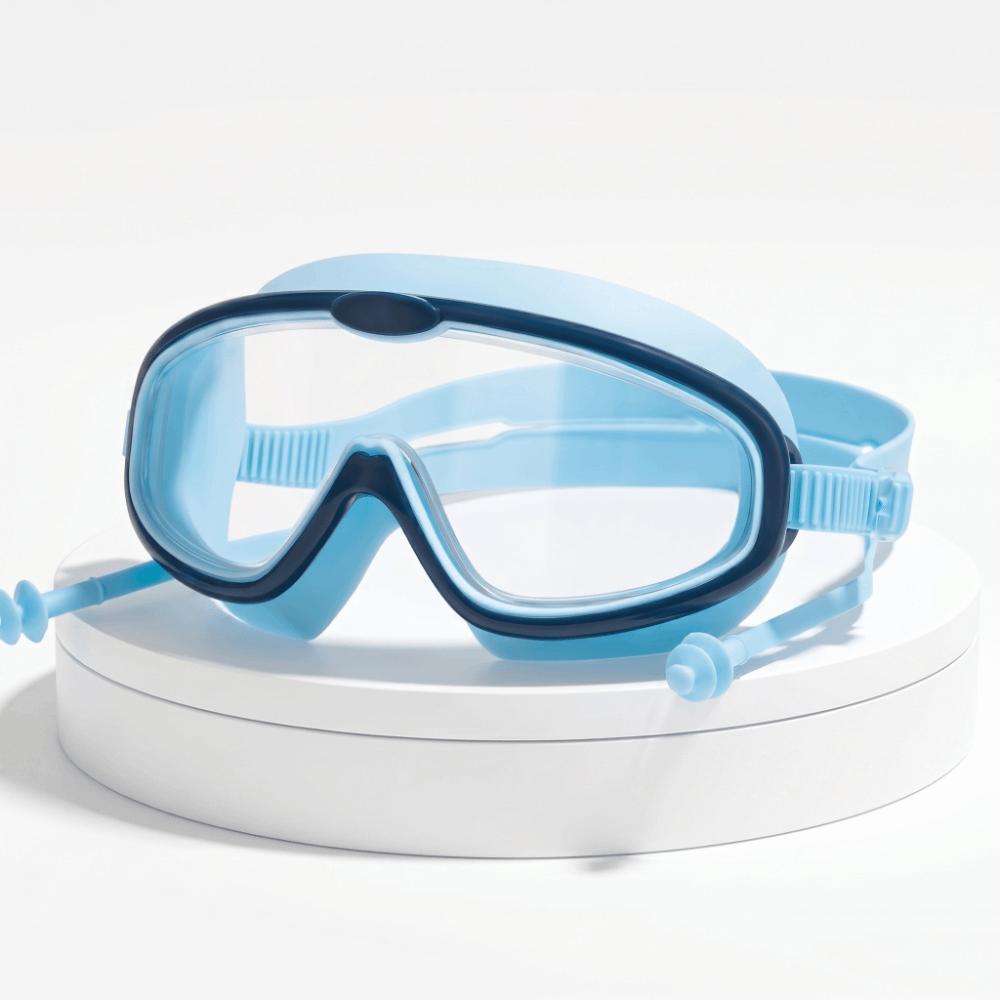 Wide View Big Frame Swim Goggles Anti-Fog Large Frame Swim Goggles Swimming Goggles Swimming