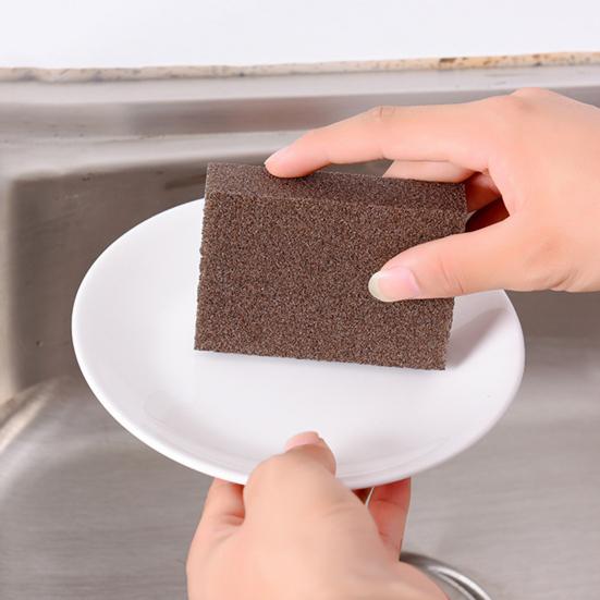 Cleaning Sponge Multi-Functional Scrub Pad Kitchen Pots Stoves Bathroom Tiles Shoe Stains Rust Removal Household Cleaning Scrubber