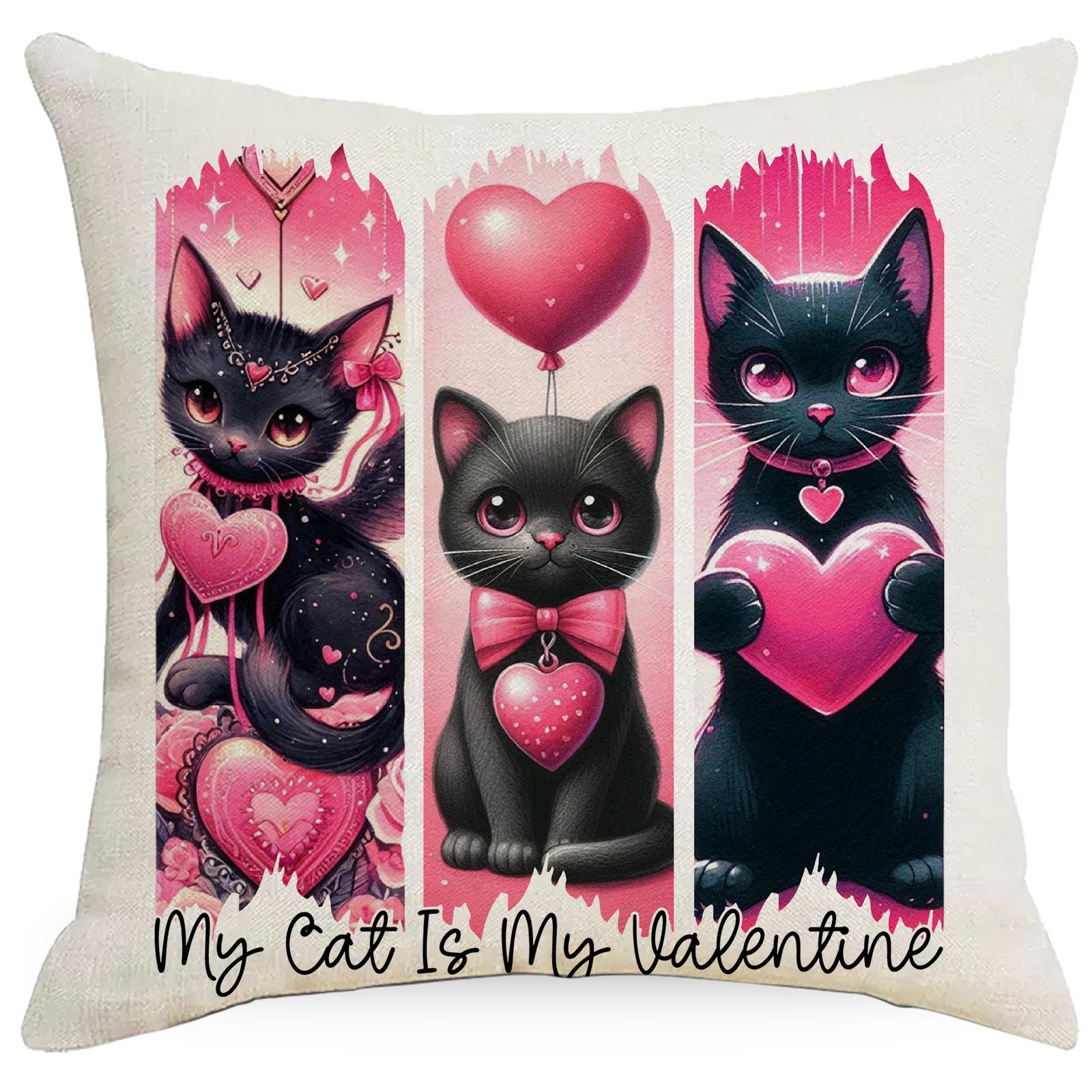 

Новая наволочка на подушку ко Дню святого Валентина с принтом «Крылья любви ангела», праздничное украшение, наволочка на подушку для дивана 45 * 45Cm