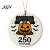 Decorative Crafts for Home Halloween 250th Anniversary Ornament, America 1776-2026 Acrylic Hanging Decoration, Gifts Couples Collectible Patriotic