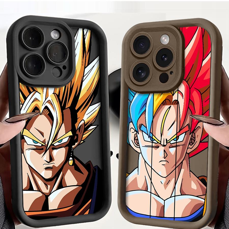 Anime Gokus Dragon Ball Soft Cover Phone Case for iPhone 14 Pro 15 Plus 11 12 Mini 13 Pro MAX 16e 14 11 16 Plus XS XR