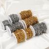 1 Meter Stainless Steel O Link Rolo Cable Chunky Chains for DIY Jewelry Bracelets Supplies Necklace Findings Earrings Making