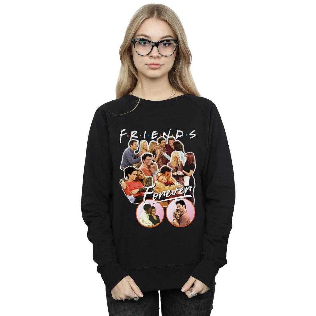Friends Womens/Ladies Forever Collage Sweatshirt