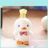 Cute Fluffy Chick Plush Toy Keychain Adorable Yellow Duck Bag Accessory