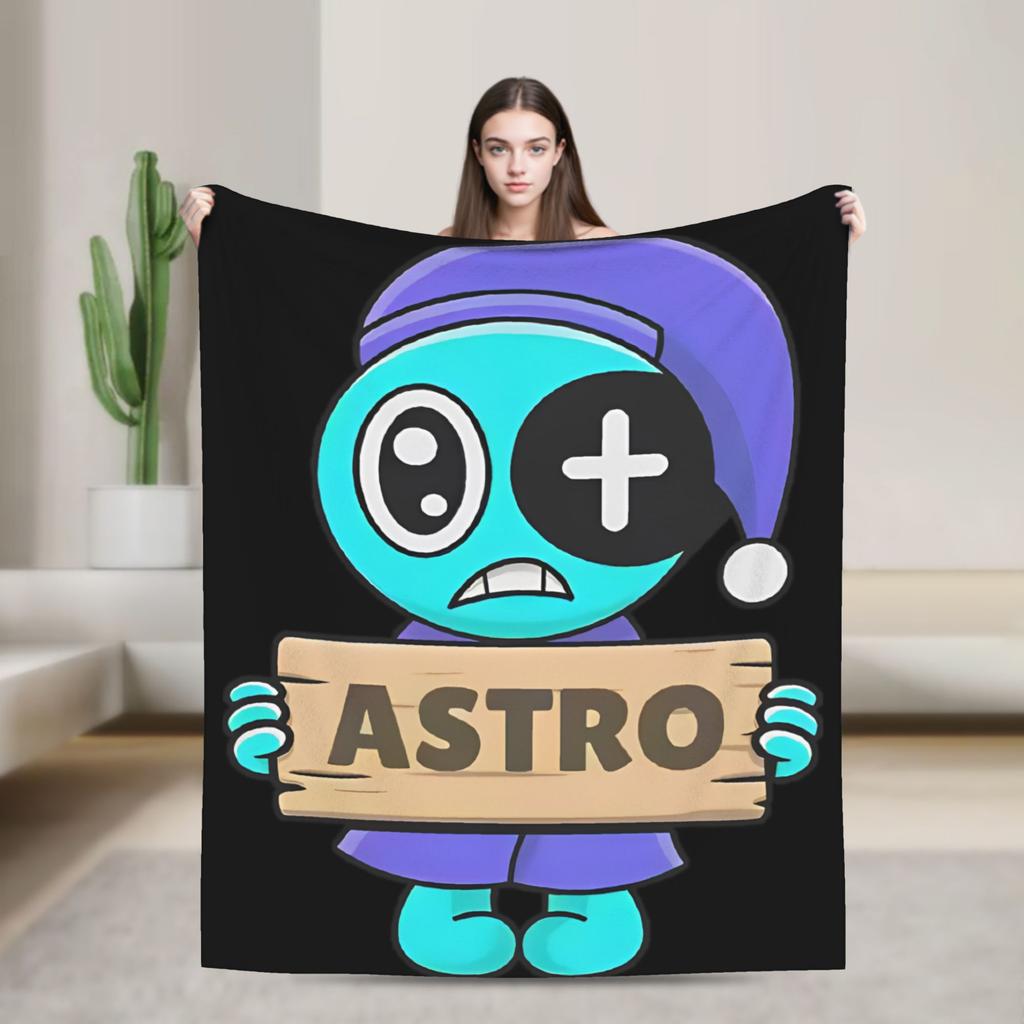 Dandy's World Soft Warm Blanket Goob  Children Plush Throw Blanket Street Trend Living Room Flannel Bedspread Sofa Bed Cover