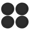 4Pcs Door Trim Sound Insulation Cotton Car Speaker Bass Ring Accessories