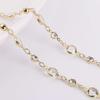 50cm/100cm Color Rhinestone Chain Color Retention Copper Chain DIY Bracelet Necklace Accessories