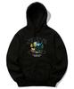 Duo Friends Ver.2 Graphic Hoodie - Black