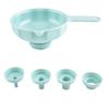 Wutuo Kitchen Plastic Funnels Set (5 Pack)
