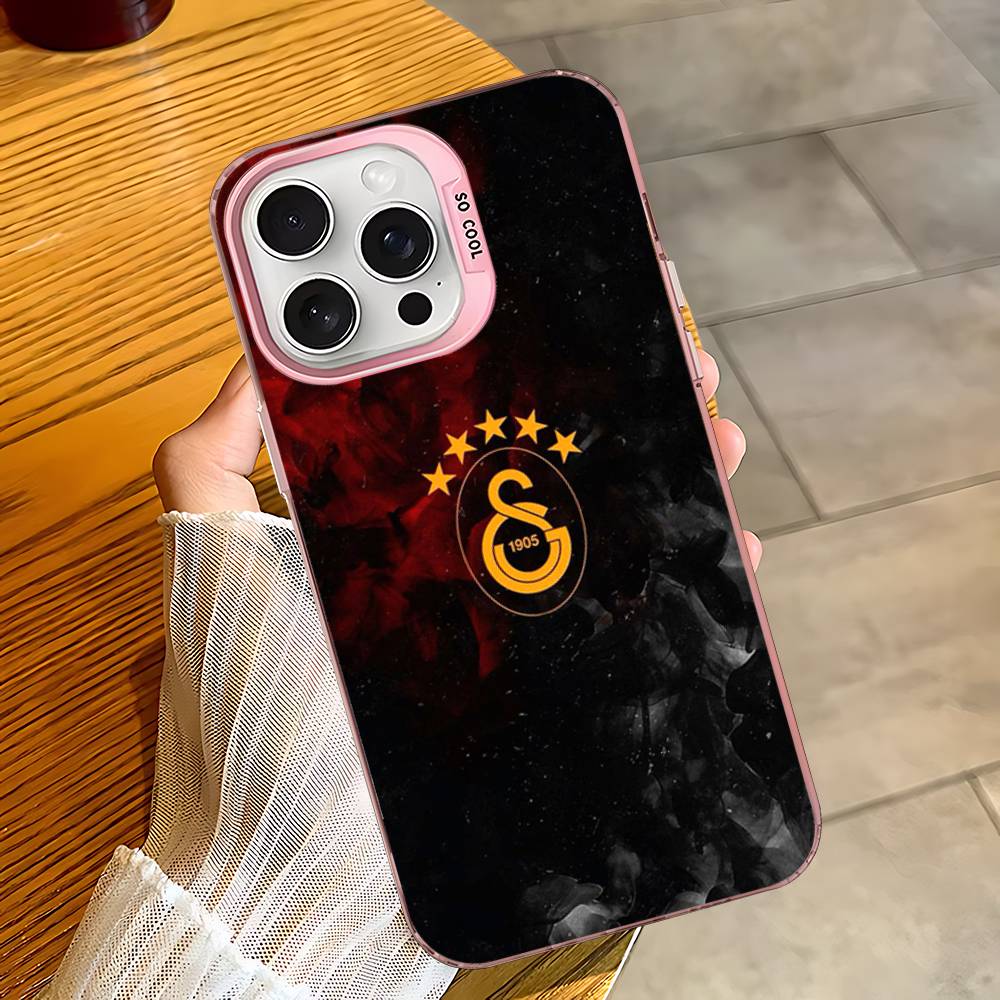 Fußballmannschaft Galatasaray Farbe Handyhülle Für IPhone 17 16 15 14 13 12 11 Pro Max Plus Pro Hülle