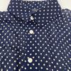 POLO RALPH LAUREN 211591110001 Navy Dot Silk 100% Short Sleeve Dress dress 2 NavyUsed