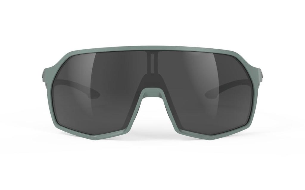 RUDY PROJECT THUNDER Sunglasses Green Sage Black Lens 150mm Matte/Smoke SP991070-0000 Width