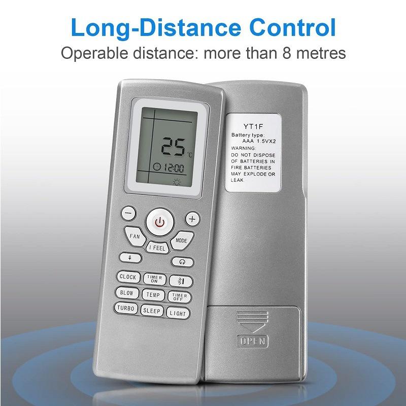 Remote Control Replacement For Air Conditioner Yt0F Ytof Yt1F1 Yt1F2 Yt1F3 Yt1F4 Yt1F Yt1Ff Yb1F2 These Are Universal