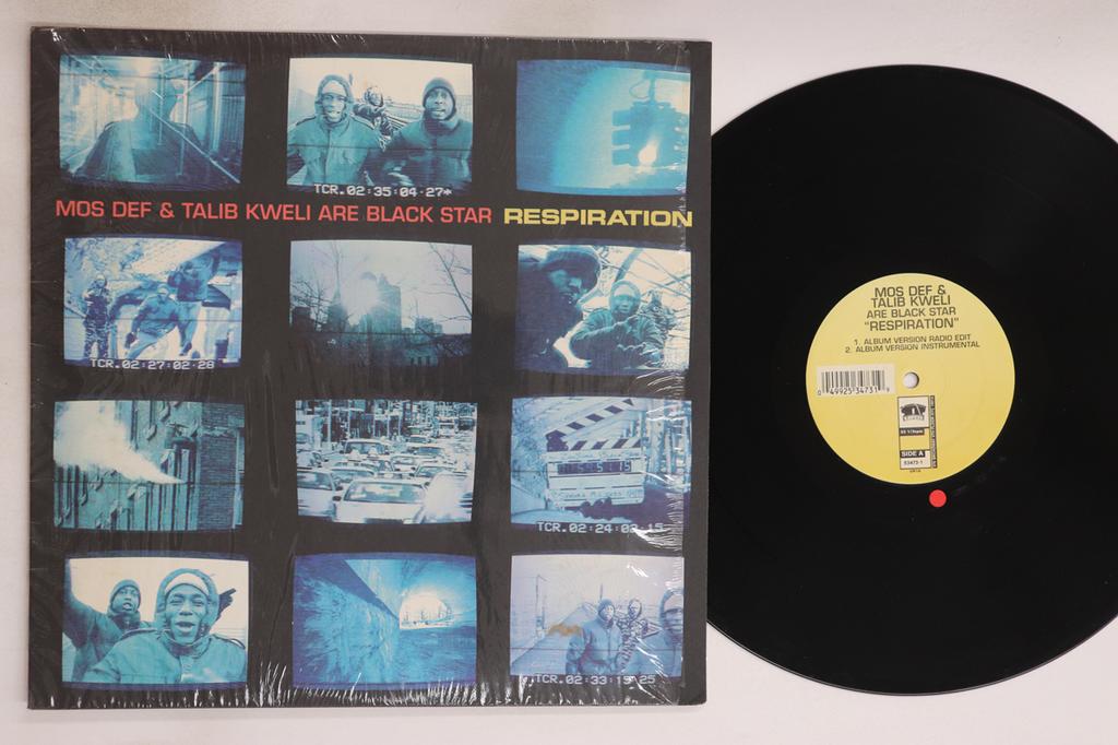 12inch Record MOS DEF, TALIB KWELI, BLACK STAR - Respiration 534731 Rawkus 1999 US Rap & Hip-Hop/R&B Used