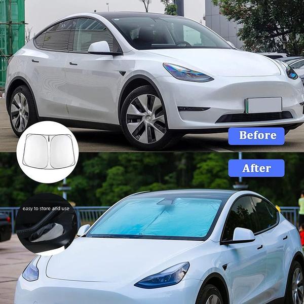 1 Pz Parasole Universale Pieghevole per Volante Auto Parasole per Parabrezza Auto Protezione Solare e Isolamento Termico Coperture Parasole per Finestrino Anteriore Auto