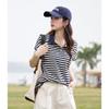 Demana Women's Striped Polo T-Shirt
