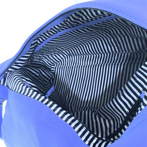 Kate Spade Calfskin 2WAY Shoulder Bag Calfskin Blue Women Used